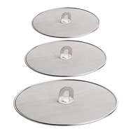 AIBINELO-3PCS Splatter Screen for Cooking - Stainless Steel Grease Splatter for Frying Pan No Cookin
