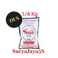 Penyedap Rasa/ Vetsin/Micin / MSG Sasa 1/4 kg atau 250g |Dus/Kartonan