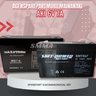 Dry Battery for Toy Cars 6Volt 7 Ampere