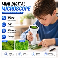 Gowin Mini LED Digital Microscope 1000X 2 Inch Magnification 600mAh - 372