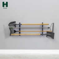 [Homyl] Garden Tools Storage Rack Rake Organizer Multifunctional Courtyard Yard Tool