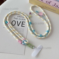Trendy Fashion Mobile Phone Lanyard Simple Diagonal Long Adjustment Chain Multifunctional Strap Brai