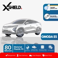 OMODA E5 Transparent Car Cover PE Plastic Type OMODA E5 Car Cover Thick and Strong