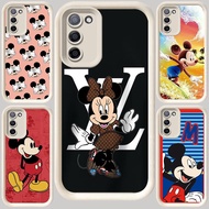 M-62 Mickey Mouse White Casing for Samsung A51 A03 Core M02 A71 F02S J6 A03S A02 A02S M02S J4 Plus A