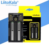 LiitoKala Lii-202 18650 26650 16340 14500 Lithium Battery Charger