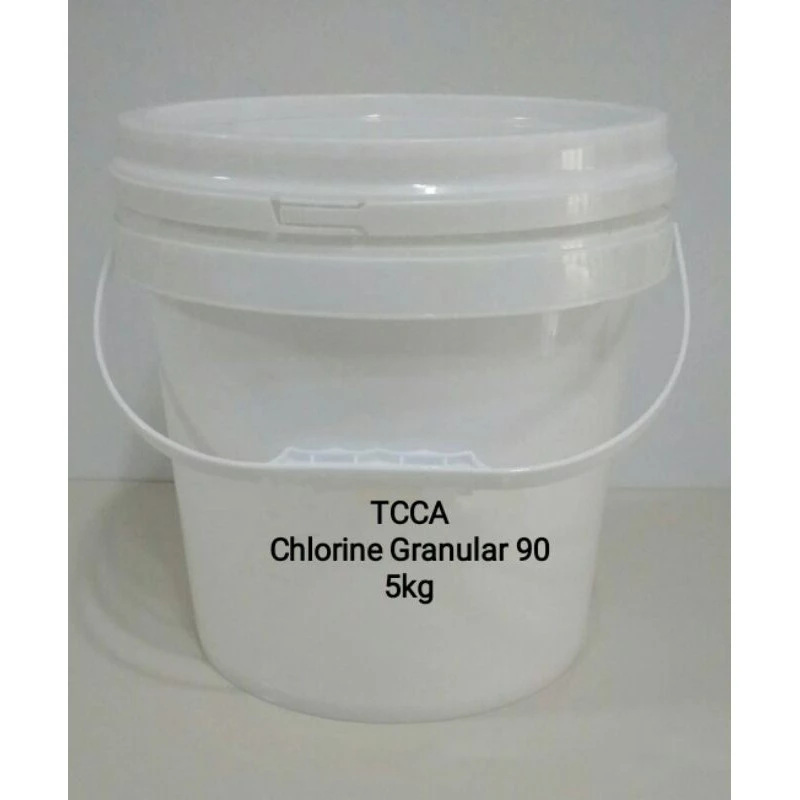 5KG TCCA Pool Chlorine 90% Granular In Bucket Pool Rangers