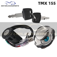 Honda TMX 125 Alpha TMX 155 Ignition Switch Motorcycle Main Switch With Gas Tank Cover Fuel Tank Cap