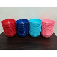 750 Plastic Bowl/Medium Size (12pcs.) Diameter: 5.5inch*2.5inch Mangkuk Plastik