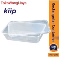 KIIP Rectangular Container 650 ML