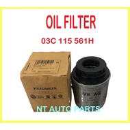 💯ORIGINAL💯 VOLKSWAGEN 1.4 POLO, BEETLE, GOLF MK6 , GOLF GTI, SCIROCCO OIL FILTER ( 03C 115 561H / 03