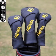 ✠☋✷ honma's new wooden club set golf club set head cover protective sleeve ball head cap set iron set