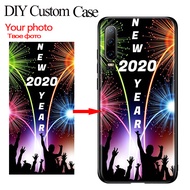 DIY Custom customise Customized black soft Phone Case Cover For Samsung Galaxy M10 M20 M30 M30S M40 C8 C10 C9 Pro S S5 S6 Edge S7 S8 S9 Plus