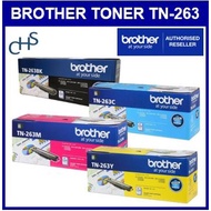 Brother Toner TN-263 BCMY For HL-L3230CDN / HL-L3270CDW / DCP-L3551CDW / MFC-L3750CDW / MFC-L3770CDW