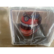 Spark 1: 5 Kimi Raikkonen 2021 Raikkonen Alpha Romeo F1 Helmet Model with Original Acrylic Display B