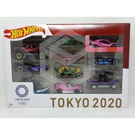 HOT WHEELS TOKYO 2020 OLYMPICS 10 PACK [SKY DOME/TOYOTA TUNDRA/2000 GT/DUNE DADDY/VELOCITA/FAST FELI