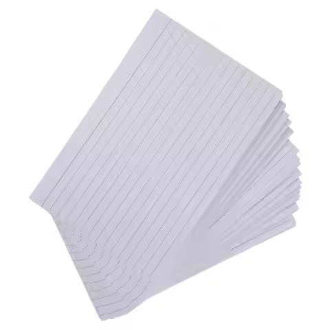 200 Pcs Index Card Lined Notebook Vocabulary Cards Memorizing Paper Office Supplies Memo Pad Study A