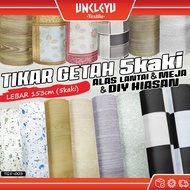 Tikar Getah 5 Kaki Alas Lantai & Meja/DIY-Hiasan/Lebar 153cm(5kaki)/0.40mm PVC Flooring Terbal/TG5-0