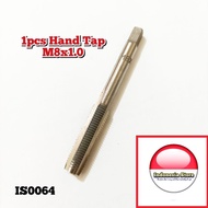 1 pcs hand tap m8x1.0, not yamawa tap