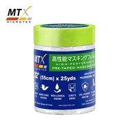 Microtex MTX High Performance Pre Taped Masking Film 22" (55cm) x 25 Yards