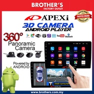 Apexi 360° Panaromic Camera 3D Camera Android Player 9 / 10" Touchscreen High Definition 100% Original Brand