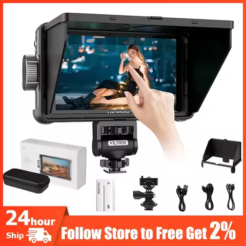 Viltrox DC550 DC550Pro Portable Monitor 5.5 Inch 4K 30HZ HDMI 1.4 Interface Camera Monitor with Batt
