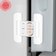 CheeseArrow 2pcs Kids Security Protection Refrigerator Lock Home Furniture Cabinet Door Safety Locks Anti-Open Water Dispenser Locker Buckle sg