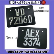 (RAYA SALE) PLATE BESI KETUK MOTOR EURO DESIGN ORIGINAL PRESSING MACHINE / PLATE PRESS TIMBUL BESI M