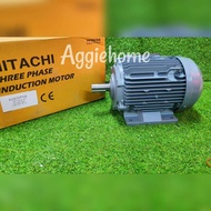 HITACHI มอเตอร์ รุ่น 3HP 4P TFO-K 380V IP55 (3แรงม้า) มอเตอร์ไฟฟ้า ฉนวนกันความร้อน ปั๊ม ติดตั้งง่ายแ