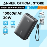 Anker Zolo CCC QR Code Power Bank 10000mAh 30W Fast Charging 3C Power Bank Compact Portable Charger 