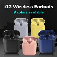 TWS i12 Bluetooth Earphone Wireless HiFi Colorful Headphone Sports Earbuds