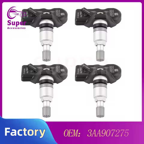1/4 PCS Tire Pressure Sensor 3AA907275B for Volkswagen Passat B6 2010-2015 CC 2008-2014 Tiguan 2012-