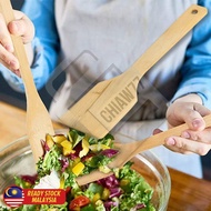 Chiaw77 29CM Wooden Spatula / Spatula kayu 29CM / 29CM木质锅铲