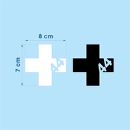 Cutting sticker sticker plus 44 logo vinyl oracal