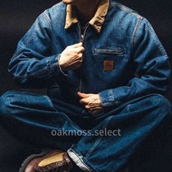 Carhartt WIP Detroit Jacket J97美式潮流復古休閒水洗牛仔底特律工裝夾克外套