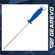 (New) Giesser 10 inch Honing Rod With Blue Handle (made in Germany)