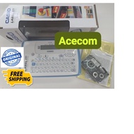 Original Casio Label Printer KL-130 Barcode Printer KL130 FREE Casio XR6 x1 pc KL-130 kl130 kl-130 (