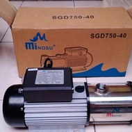 PROMO - POMPA RO 2000GPD SGD750-40 BOOSTER PUMP RO SGD 750-400 MINOSU 220VOLT