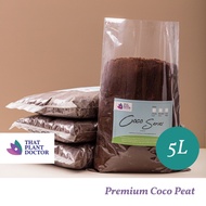 Premium Coco Peat (Fine) (5L / 1.44KG)
