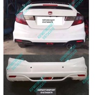 HONDA CIVIC FB BUMPER CUSTOM with Diffuser