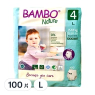 Bambo Nature 伴寶樂 Green 褲型尿布  L  100片