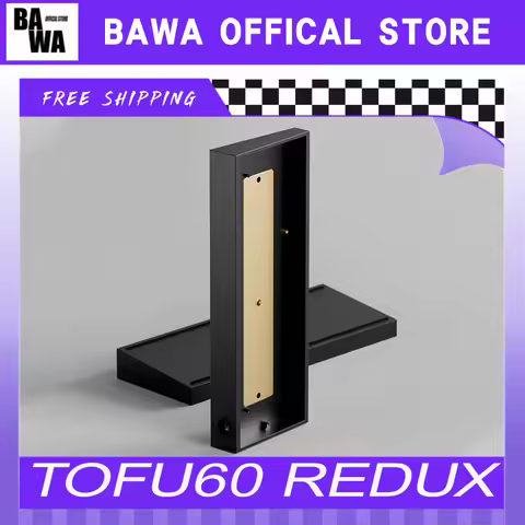 Tofu60 Redux Keyboard Case Shell Gh60 Magnetic Axis Wooting60he Rakka Shell Aluminum Keyboard Case A