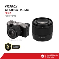 VILTROX AF 50mm F2.0 Air FE/Z Full-Frame Autofocus Lens for SONY E-Mount NIKON Z-Mount Cameras