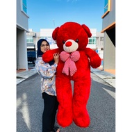 Giant Teddy bear saiz besar orang