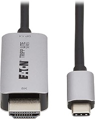 Eaton Tripp Lite series 8K USB-C to HDMI Adapter Cable, 3-Feet, 8K@60Hz or 4K@144Hz, Plug-and-Play, 