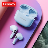 Lenovo LP40 plus TWS หูฟังบลูทูธยี่ห้อMiniหูฟังเอียบัดไร้สายเกมกีฬาบลูทูธชุดหูฟังพร้อมไมโครโฟนสนับสน