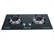 Bếp Gas Âm Đôi Sunhouse SHB6636 - Đen - Hàng chính hãng