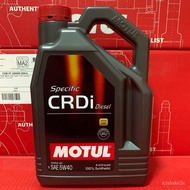 ✈️#Special offer#✈️(Motorcycle oil)Mote oil MOTUL 5W40  CRDI Diesel Gasoline Engine Full Synthesis 4L Region~~