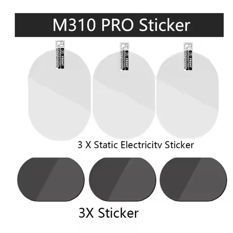 for 70mai Dash Cam M310 PRO 2K Static Sticker Sticker Static Stickers 3PCS