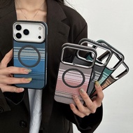 iPhone 17 Case | Premium Contrast Woven Texture | Fits 17/Pro/Pro Max/Air - 日落月升苹果 17 手机壳