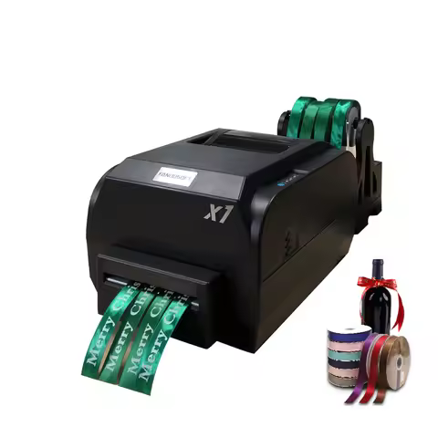 Hot Sale Easy To Operate Digital Ribbon Foil Printer for Satin Ribbon Printing Machine